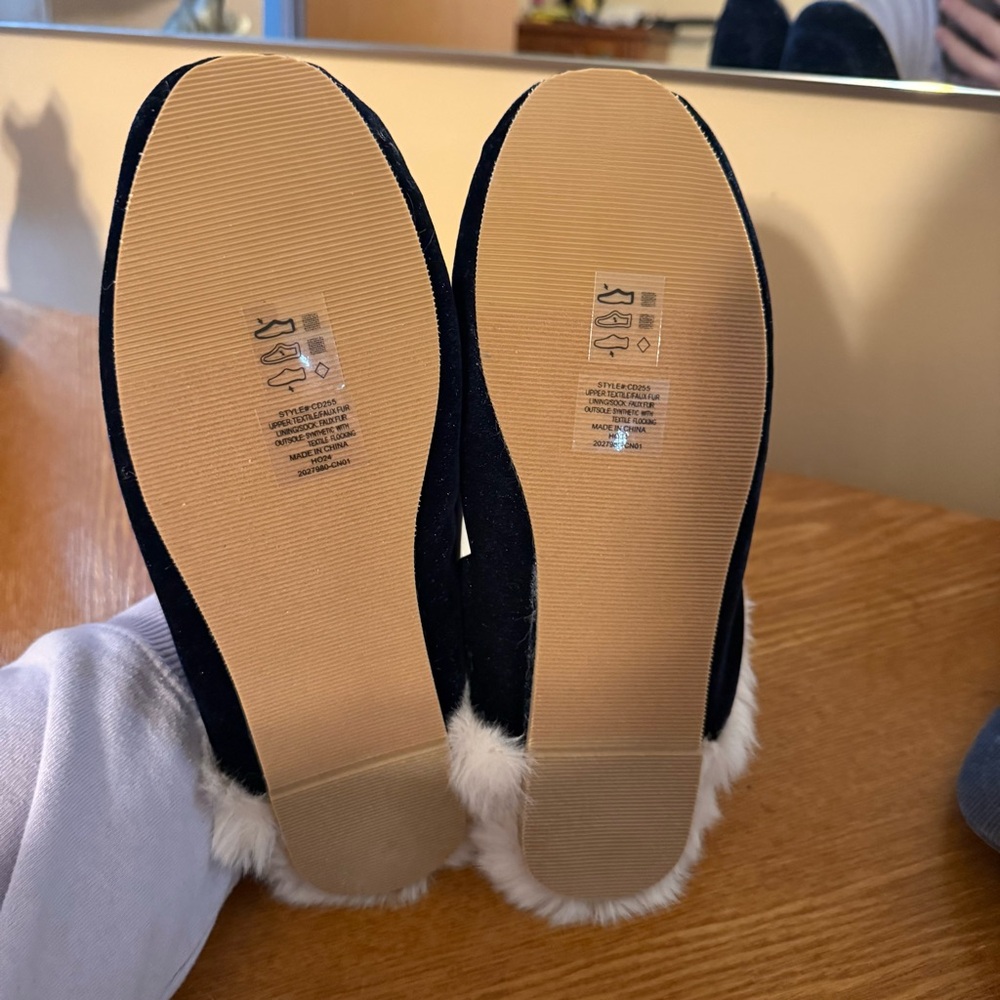 NWT J Crew Blue Velvet Loafer bit slippers size 8 - Picture 4 of 5